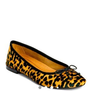 Pony hair leopard flats - homerun aerosoles